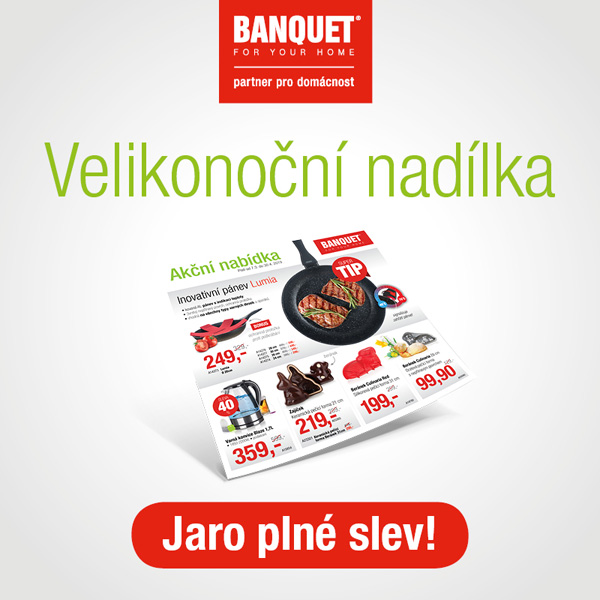 Banquet akční leták jaro 2019