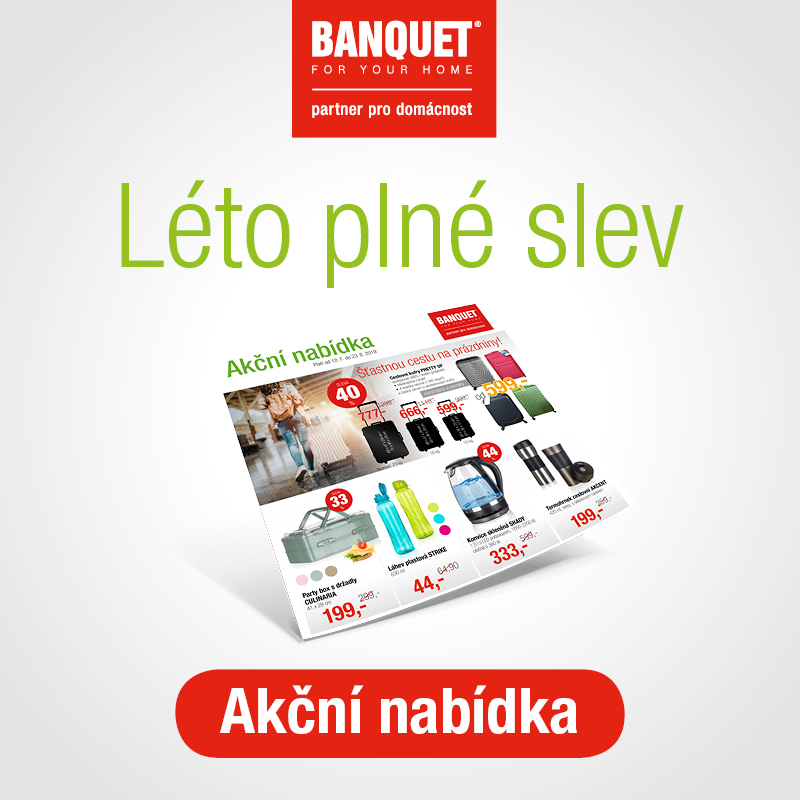 Banquet akční leták léto 2019