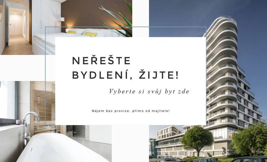 Luka Living rental apartments. Zařízené byty k pronájmu.