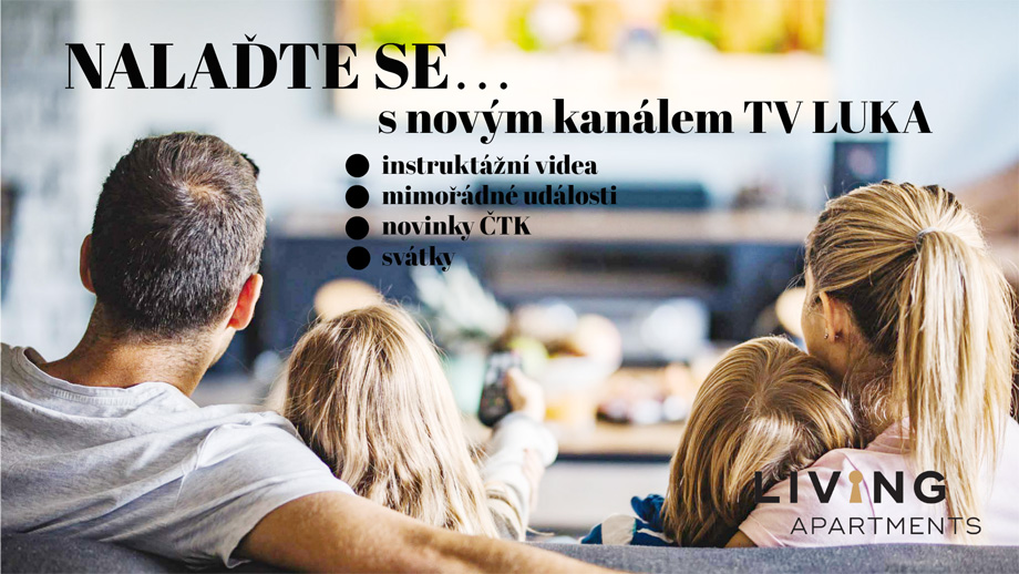 Luka Living rental apartments. Zařízené byty k pronájmu.